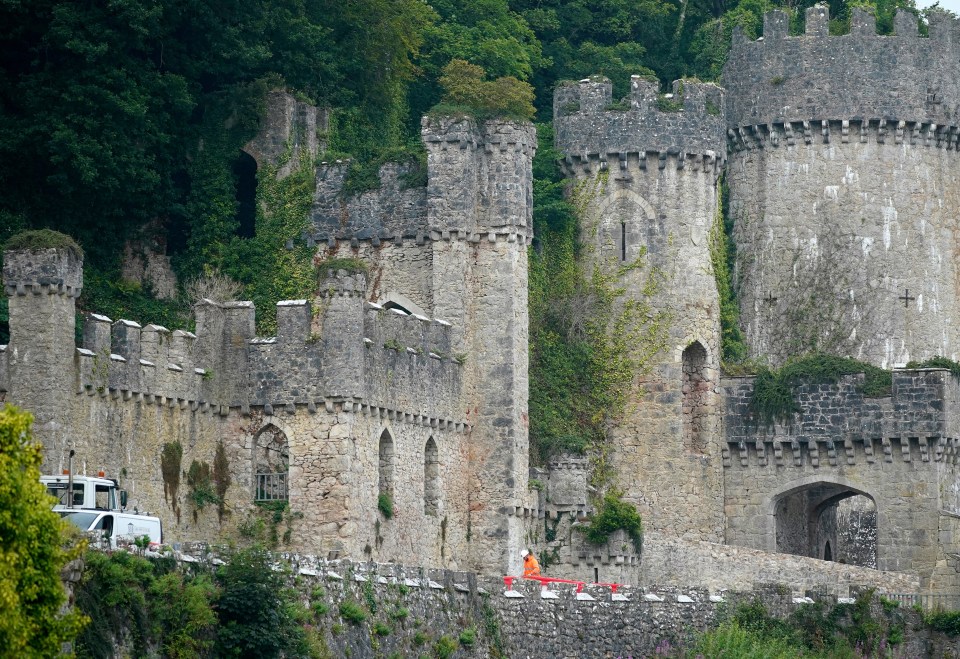 Gwrych Castle in Wales is the home for the I'm A Celebrity campmates