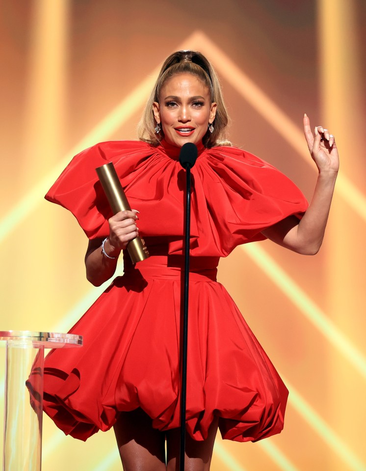 J-Lo has been crowned People’s Icon of 2020