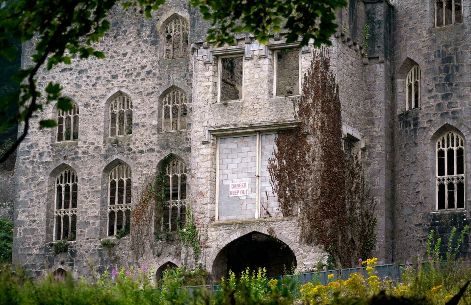 Historic Gwrych Castle is in Wales