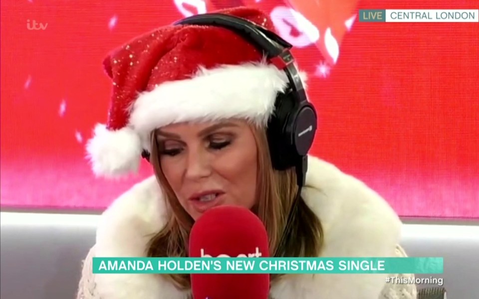 Amanda Holden said: 'I'm going to start tearing up now'