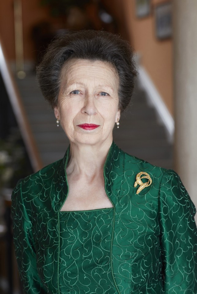 Princess Anne as she looks now