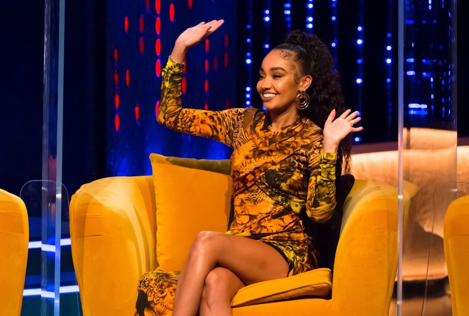 Leigh-Anne was in a dancing mood