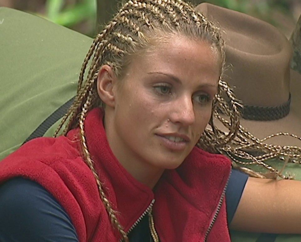 Katie said having him there helped make her I’m A Celeb ordeal easier