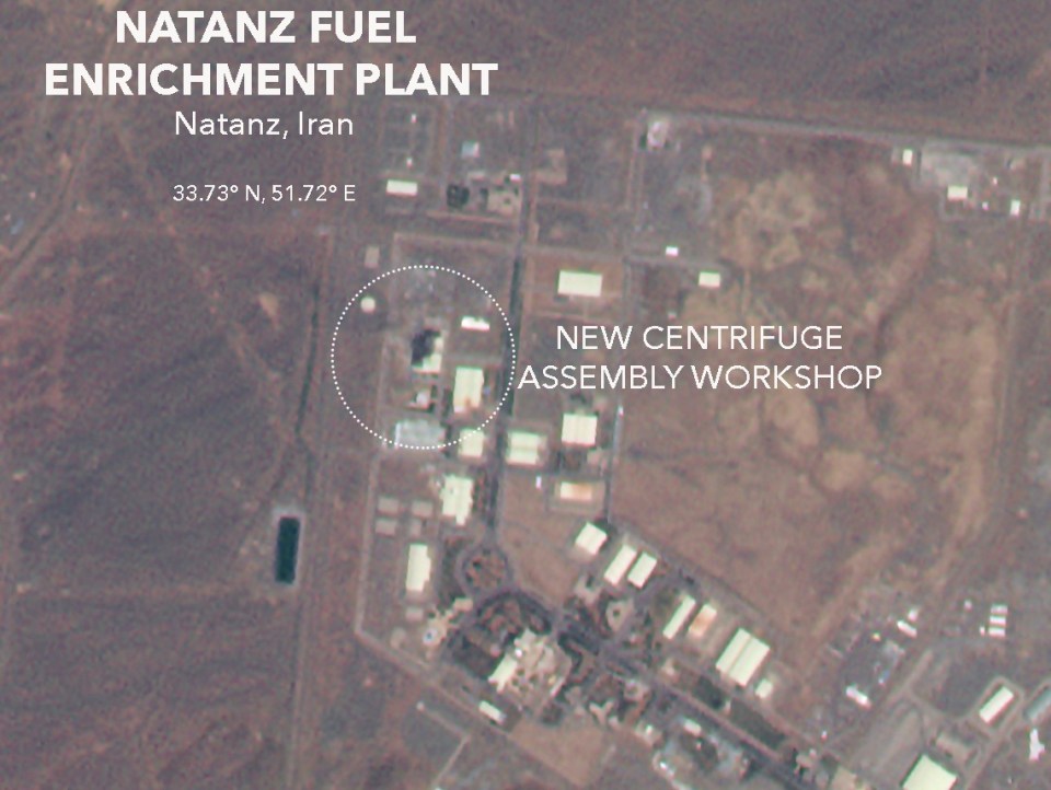 The Natanz nuclear facility has stepped up enriched uranium production