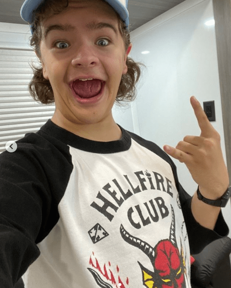 Gaten Matarazzo plays Dustin on Stranger Things