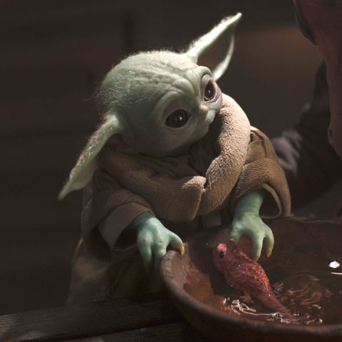 Baby Yoda brought all his usual cuteness to proceedings