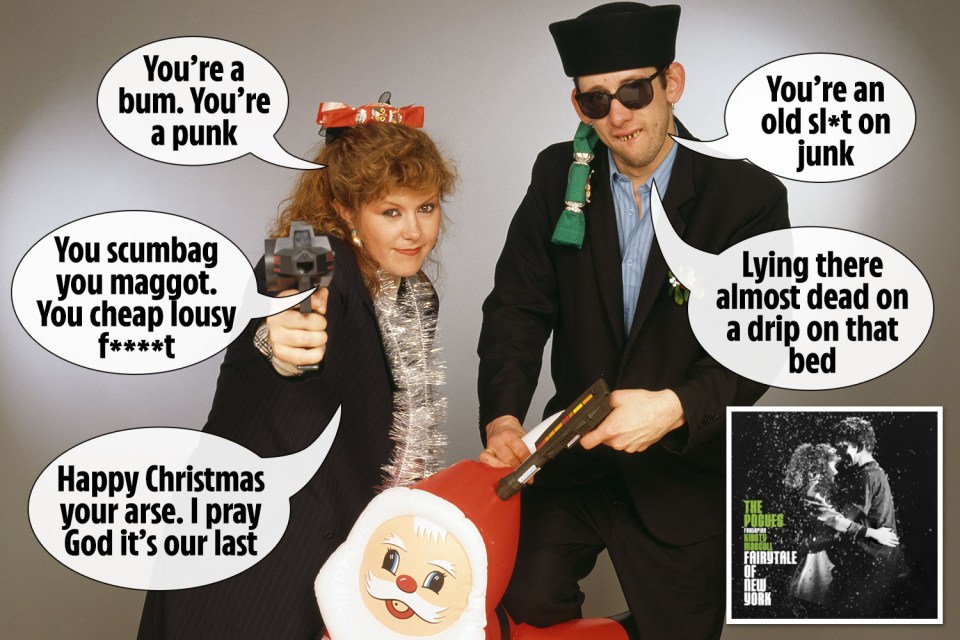 Christmas classic Fairytale of New York is sung by Kirsty MacColl and Shane MacGowan