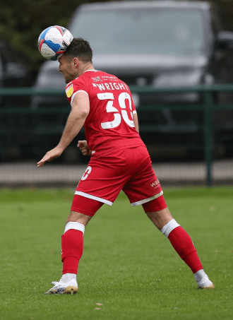 Former semi-pro footballer Mark Wright insists he is training and playing for Crawley more for fitness than in hope of a pro deal