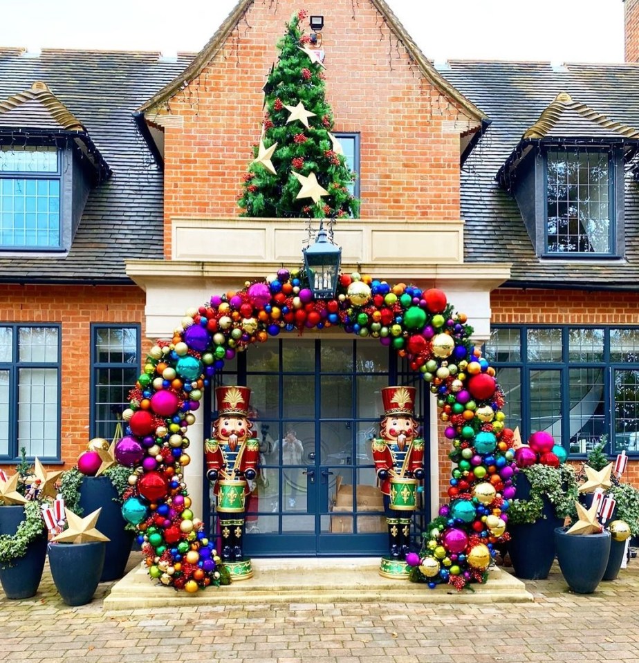 Some stars have nailed their Christmas decorations, but Luisa Zissman has gone a little OTT