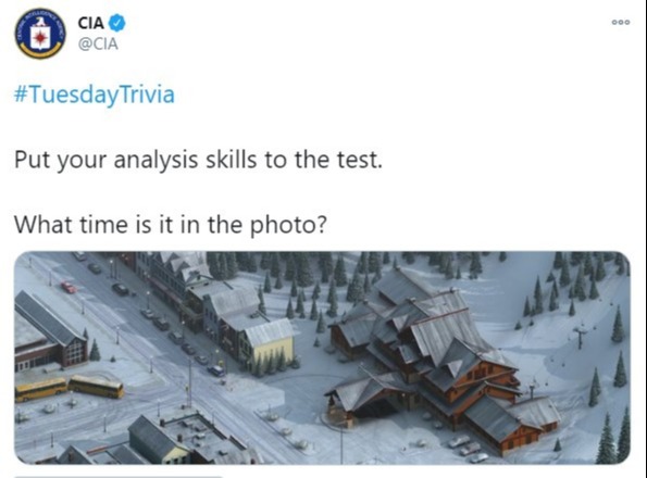 The CIA has posted another tricky puzzle on Twitter