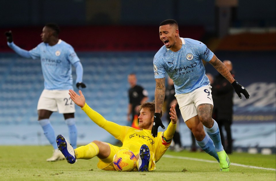 Man City could have had even more goals after firing 16 shots at Fulham's net