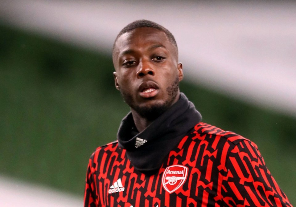 Nicolas Pepe could be brought straight back into the XI for Wednesday's game