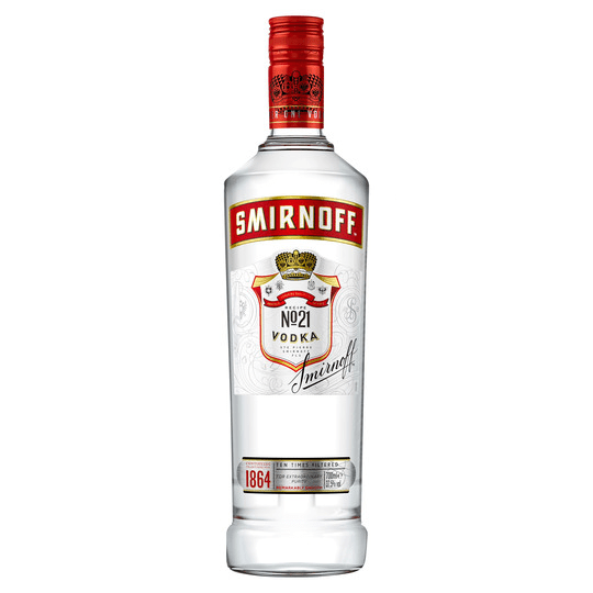 Tesco, Morrisons Asda are the places to go for the cheapest Smirnoff