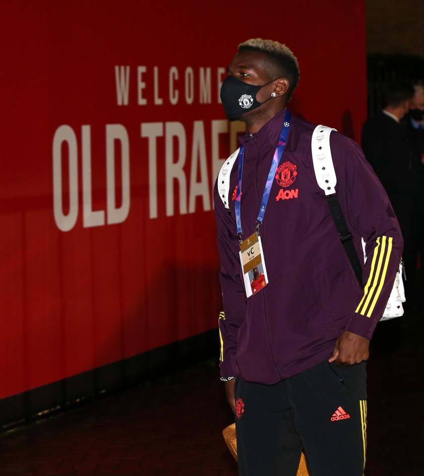 Pogba tested positive for coronavirus at the end of August