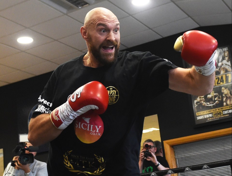 Fury had previously branded AJ a 'big bum dosser' in a heated blast