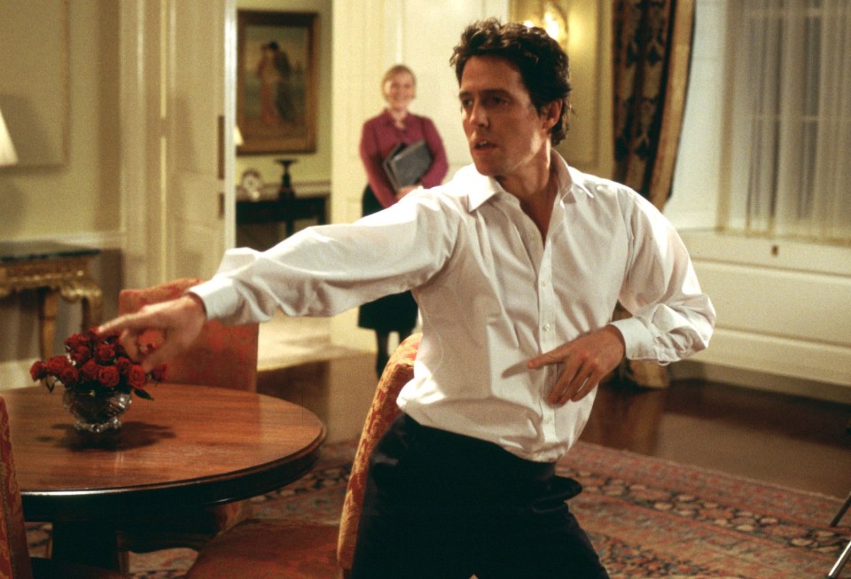 Hugh Grant's Prime Minister performed an iconic dance in Love Actually - but Grant hated it