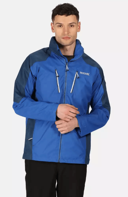 Keep warm in this Regatta waterproof jacket