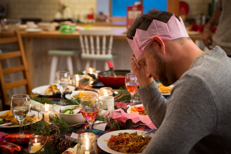 Christmas cracker hats are a "must", according to William