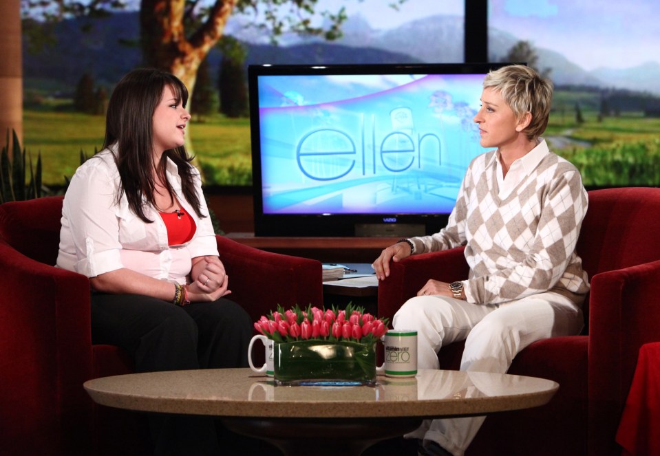 Constance was invited on to the Ellen DeGeneres show