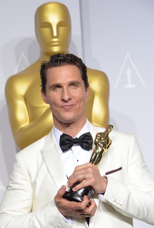 The 51-year-old won an Oscar for Dallas Buyers Club