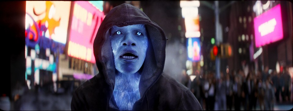 Jamie Foxx returns as Electro - but in the new film he won't be blue (seen here in 2014)