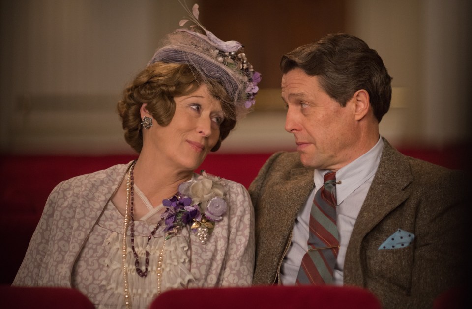 Meryl Street with Hugh Grants in Florence Foster Jenkins