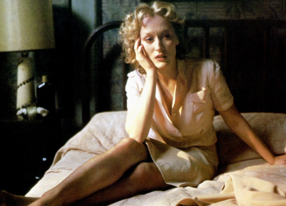 Meryl Streep won her second Oscar for her role as Sophie Zawistowski in Sophie's Choice