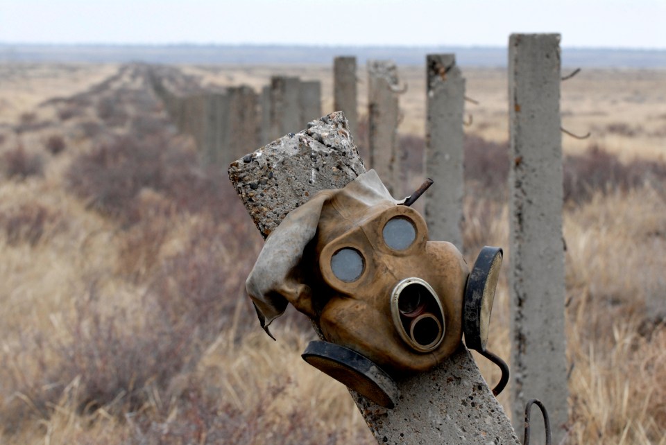 Local people reportedly stray into the test site and let their cattle graze there