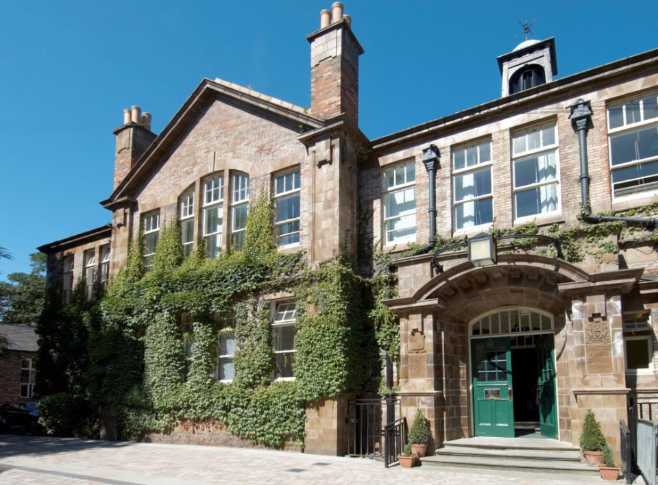 Altrincham Grammar School for Girls' sixth form is currently undergoing building work