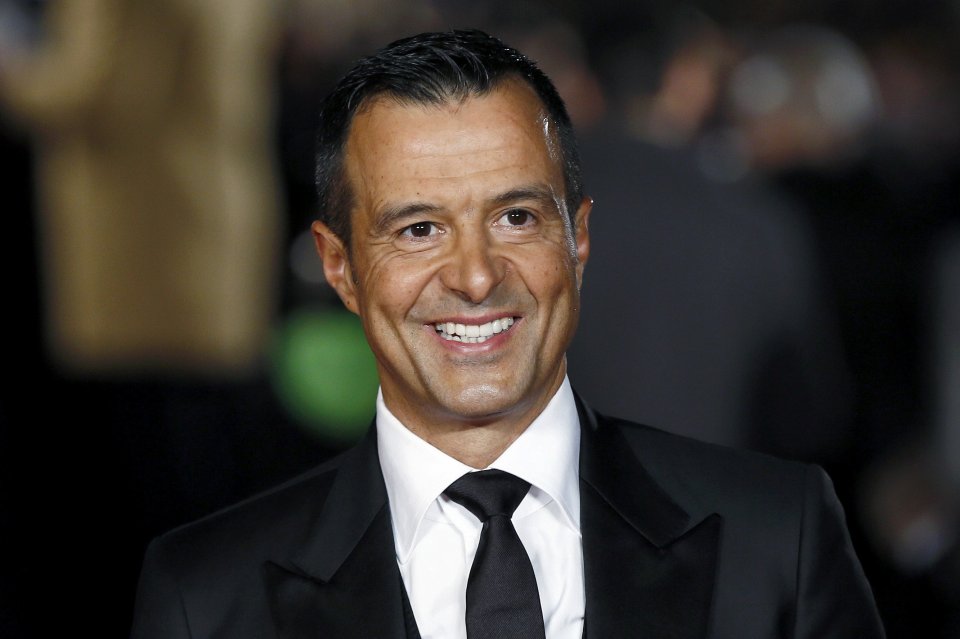 Agent Jorge Mendes was crowned best rep of the century