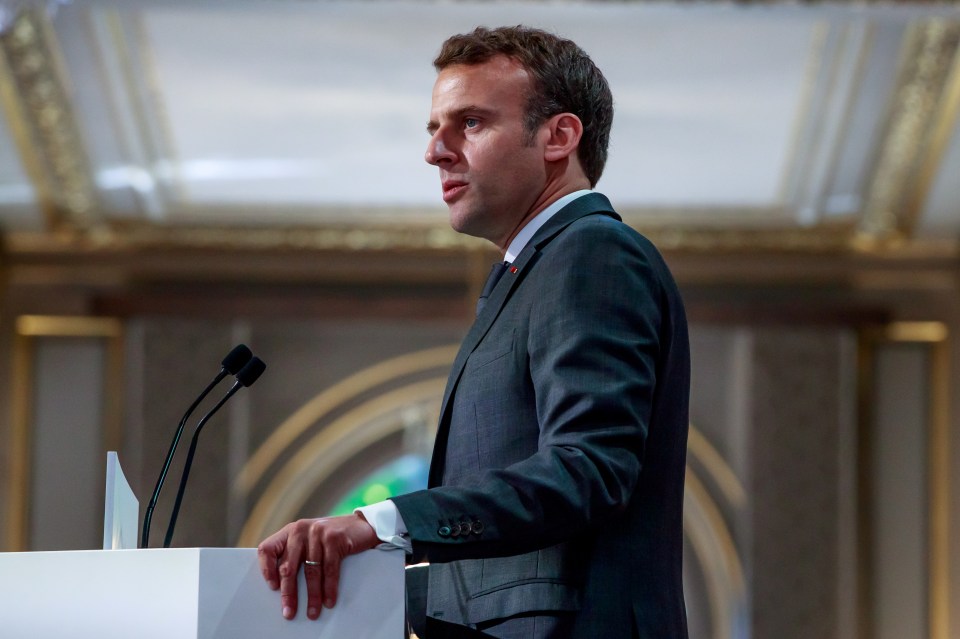 French President Emmanuel Macron was blamed for the stalling that led to the PM’s phone chat with EU boss Ursula von der Leyen