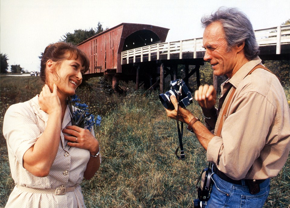 The Bridges Of Madison County saw Streep star alongside Clint Eastwood