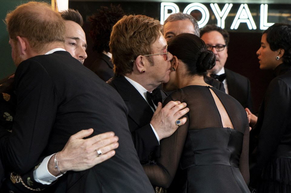 Elton John is close with Meghan and Harry