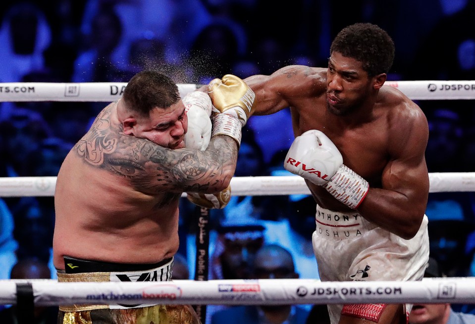 Anthony Joshua beat Andy Ruiz Jr in their rematch 