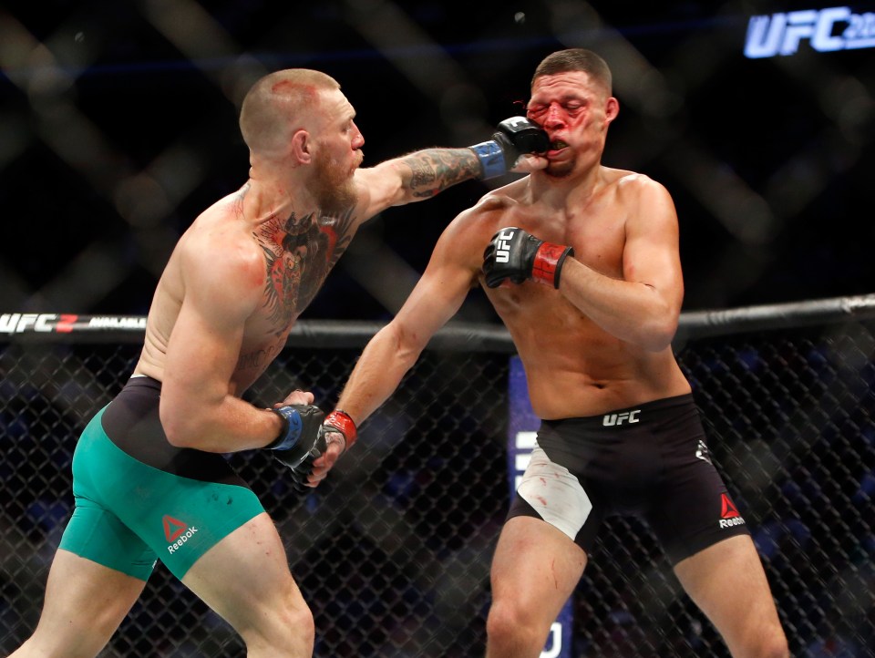 Conor McGregor lost to Nate Diaz before he beat him in their rematch