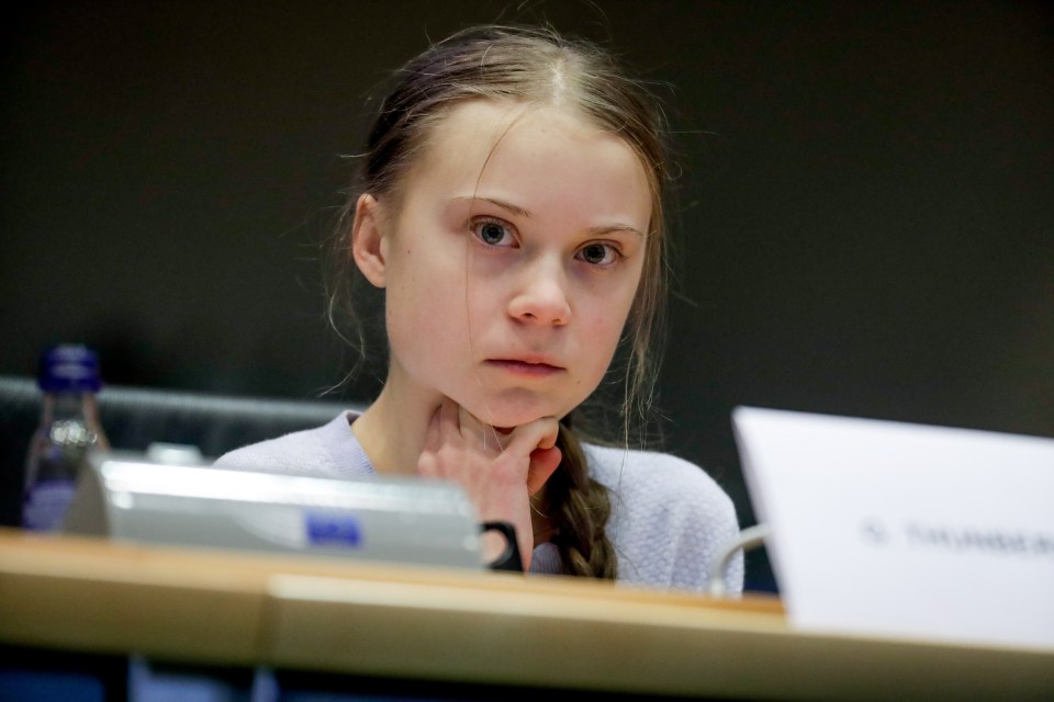 Greta Thunberg has urged governments to stop pledging to cut carbon emissions and act