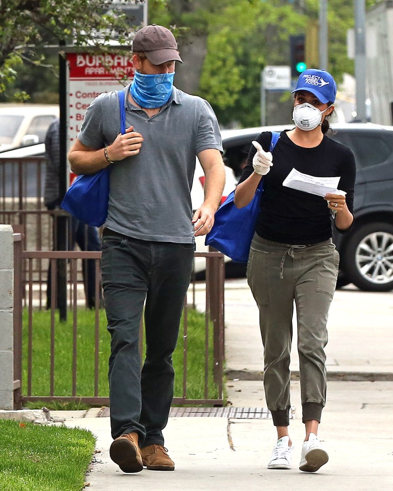 Prince Harry and Meghan Markle have been seen with masks and face coverings throughout the pandemic