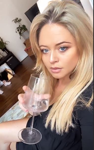 Emily Atack turned to drink to cope with her parents split