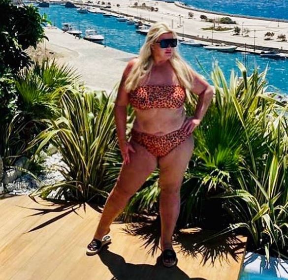 Gemma has lost three stone this year