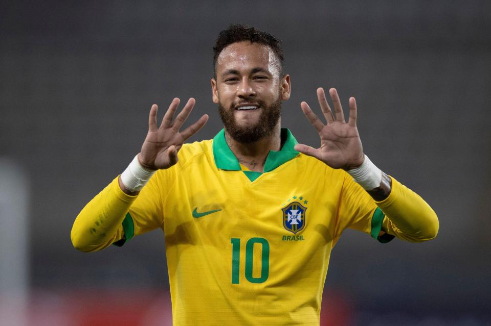 Neymar and Co are the early favourites to lift the World Cup in 2022