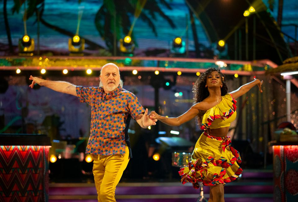 Strictly Come Dancing's Billy Bailey and Oti Mabuse