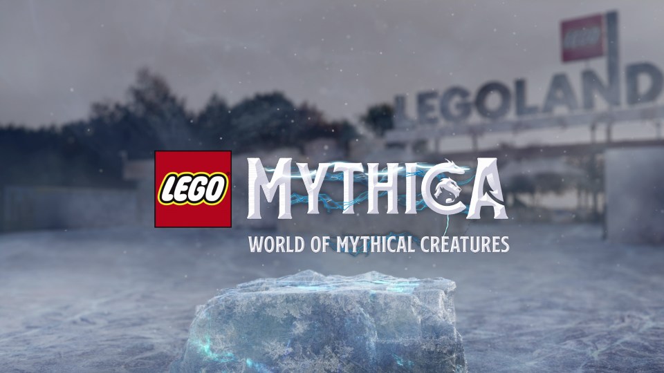 The 6ft design will feature at the new Lego Mythica attraction, opening next year