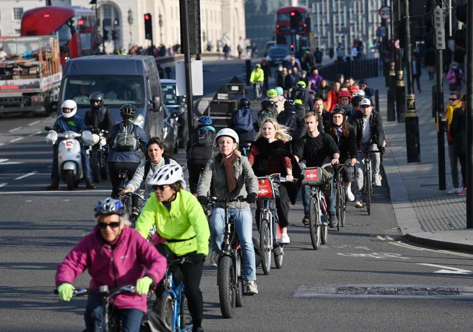 I sometimes ride a bicycle in London but I'm always aware that I'm a guest in the world of the car