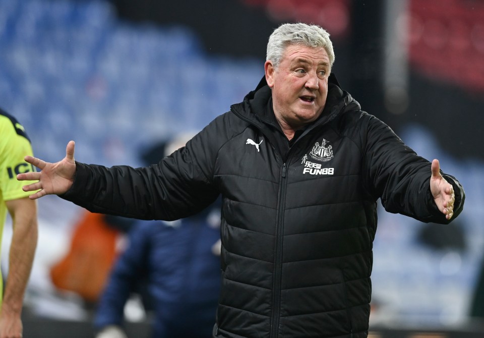 Newcastle boss Steve Bruce is facing a Covid crisis