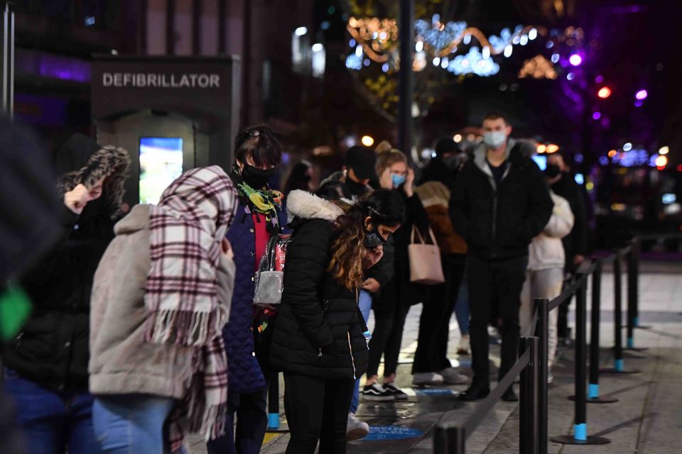 Some bargain-hunters had waited in a six hour queue to get straight in at midnight.