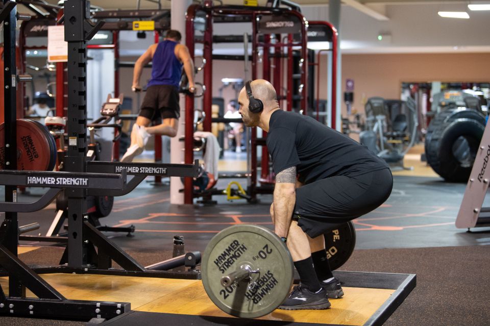 People returned to the gym following the end of lockdown 