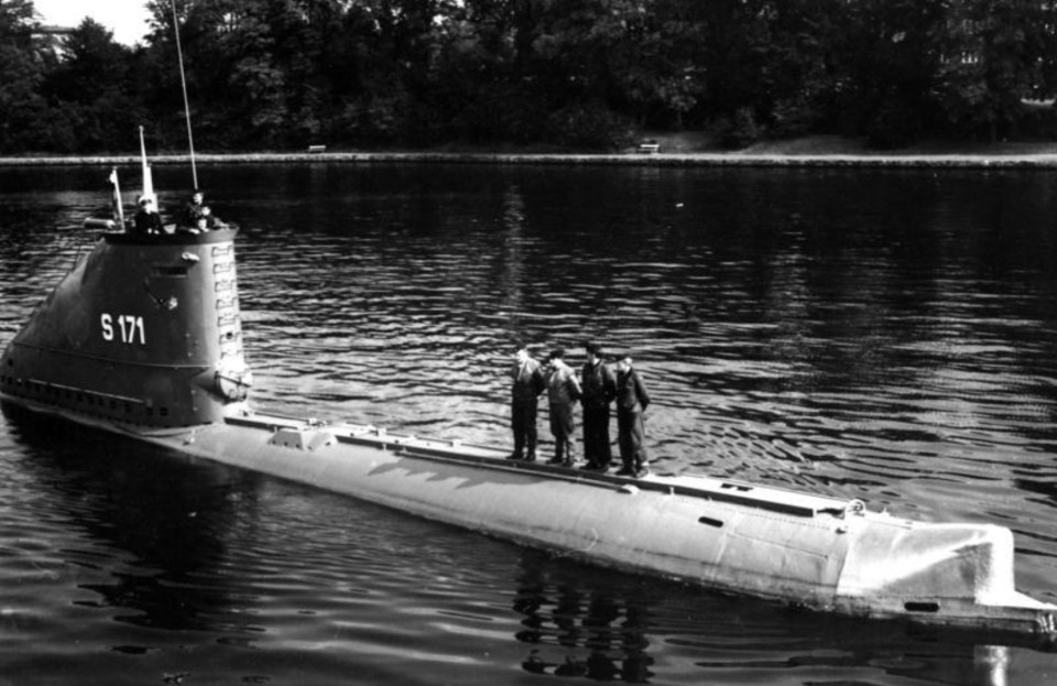 Experts think the enigma machine was chucked off a German U-boat scuttled by crewmen determined not to let it fall into the hands of the Allies