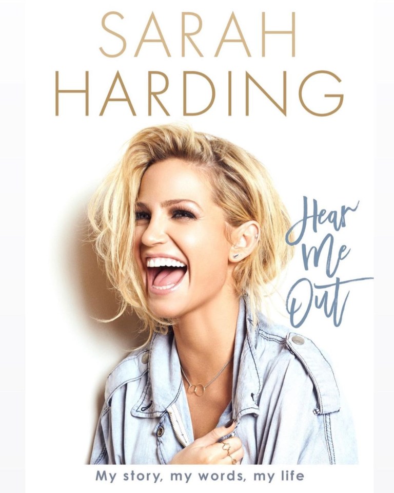 Sarah Harding has written an autobiography