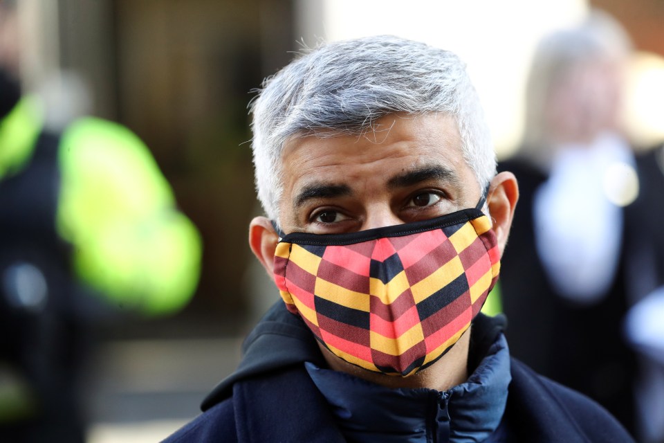 London mayor Sadiq Khan said the capital should "prepare for additional restrictions"