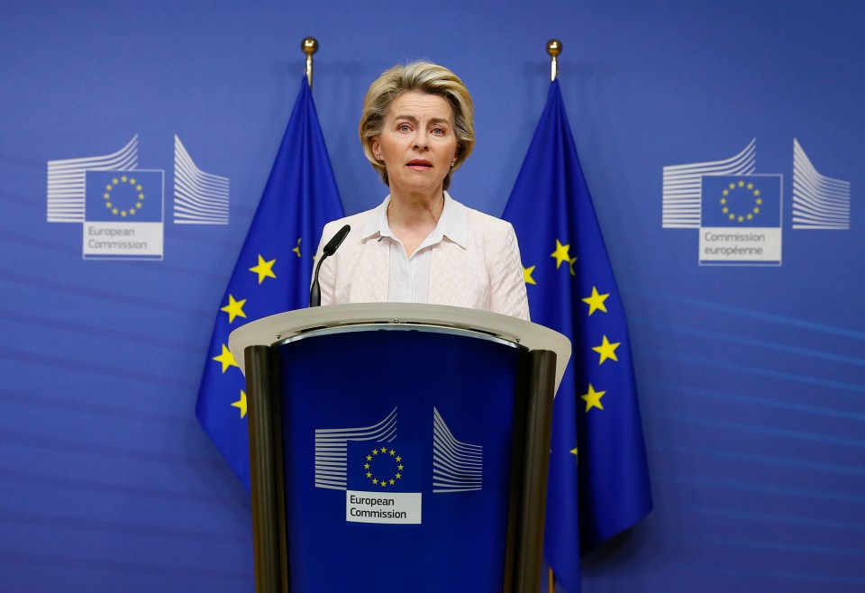 Boris will discuss the situation with EU boss Von Der Leyen